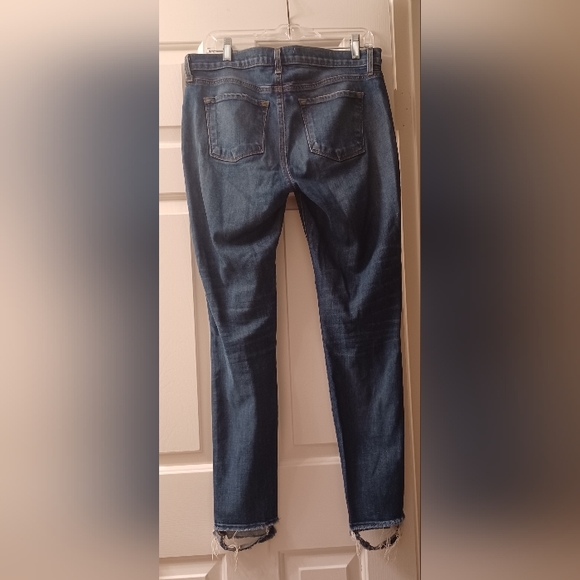 J. Brand Sz 29 Ellis Villain Distressed Destructed Ripped Skinny Jeans - Picture 3 of 16